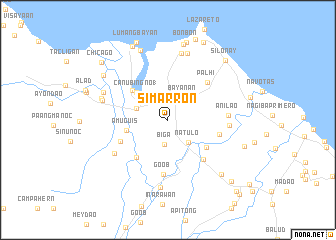 map of Simarron