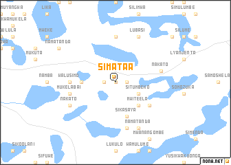 map of Simataa