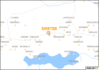 map of Simataa