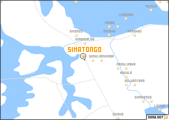 map of Simatongo