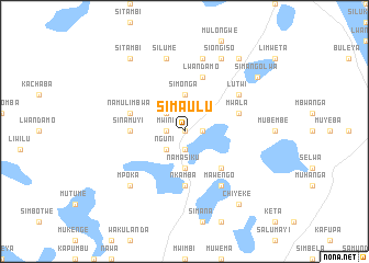 map of Simaulu