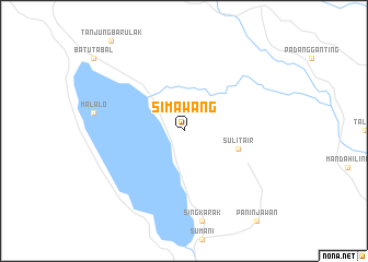 map of Simawang