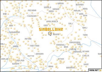 map of Simbal Laihr