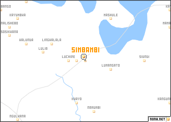map of Simbambi