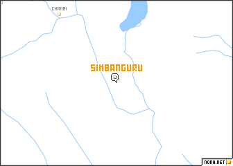 map of Simba Nguru