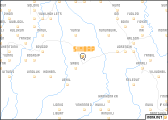 map of Simbap