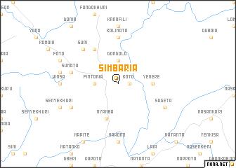 map of Simbaria