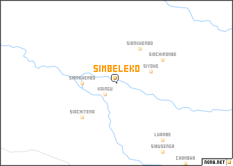 map of Simbeleko