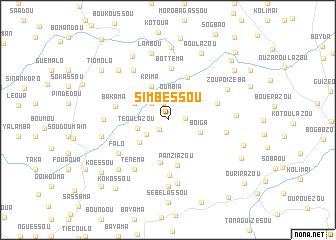 map of Simbessou