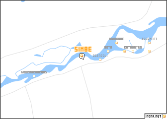 map of Simbé