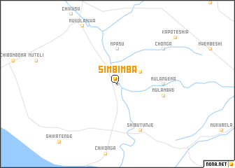 map of Simbimba