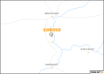 map of Simbirka