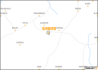 map of Simbiro