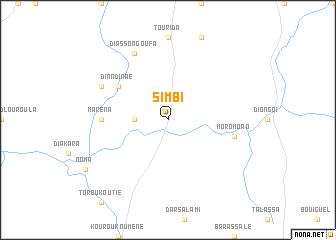 map of Simbi