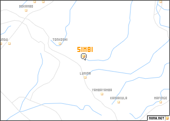 map of Simbi