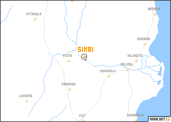 map of Simbi