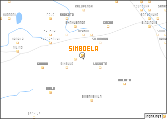 map of Simboela