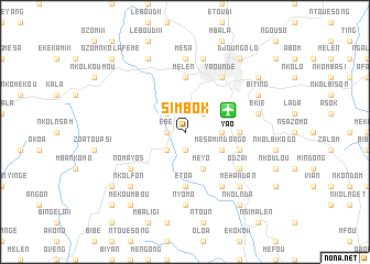 map of Simbok