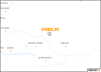 map of Simbolar