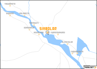 map of Simbolar