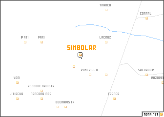 map of Simbolar
