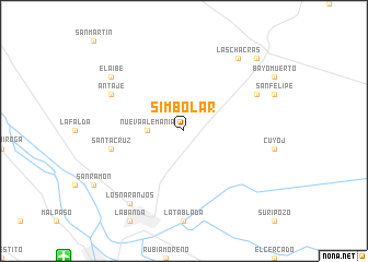 map of Simbolar