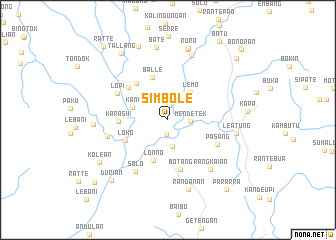 map of Simbole