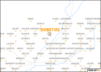 map of Sîmbotinu