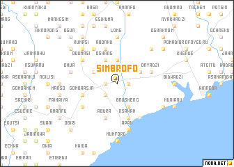 map of Simbrofo