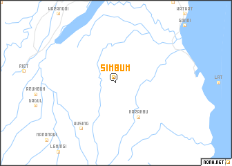 map of Simbum