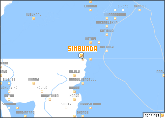 map of Simbunda