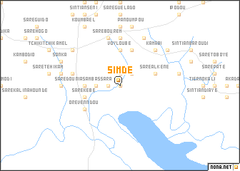 map of Simdé