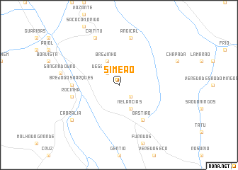 map of Simeão