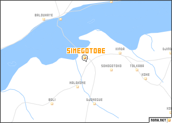 map of Simé Gotobé