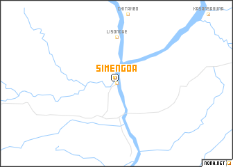 map of Simengoa