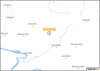 map of Simeng