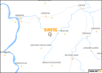 map of Simeng