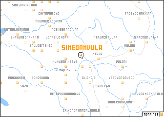 map of Simeon Mvula