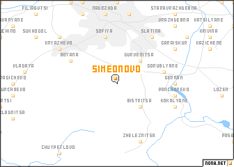 map of Simeonovo