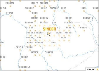 map of Simeon