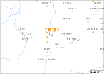 map of Simeon