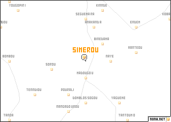 map of Simèrou