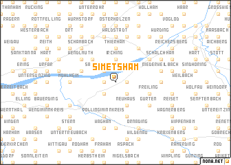 map of Simetsham