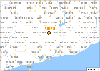 map of Simeu