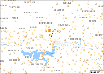 map of Simgye