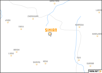 map of Simian
