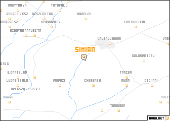 map of Şimian