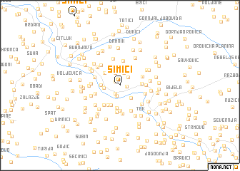 map of Simici