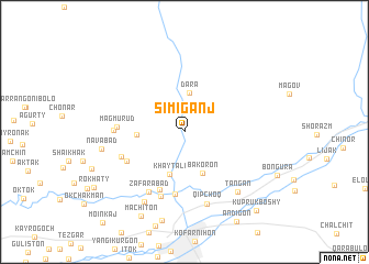 map of Simiganj