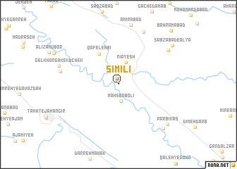 map of Sī Mīlī